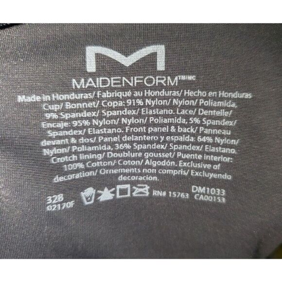 Maidenform Bodysuit Shaper Size 32B - Picture 5 of 5